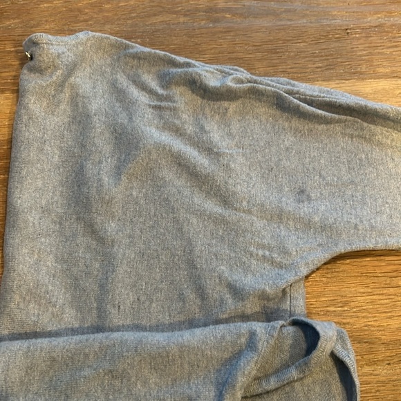 MICHAEL Michael Kors Woman Long sleeve shirt Medium Gray Cotton Viscose Nylon - Picture 7 of 7